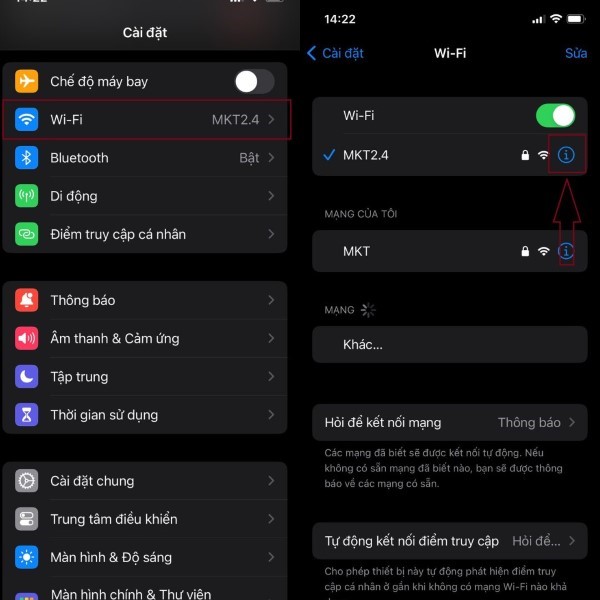 Hướng dẫn cài đặt proxy cho wifi trên điện thoại IOS