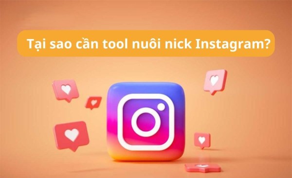 Tại sao cần tool nuôi nick Instagram?