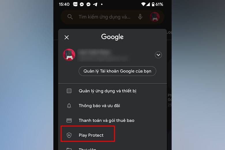 Cách kích hoạt Play Protect trên Android