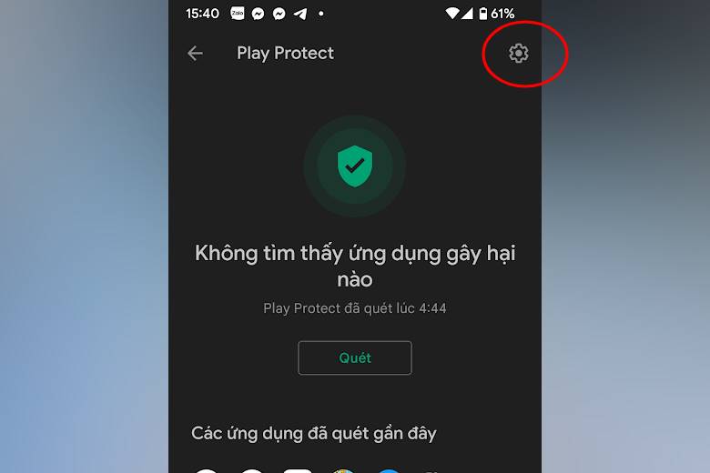 Cách kích hoạt Play Protect trên Android