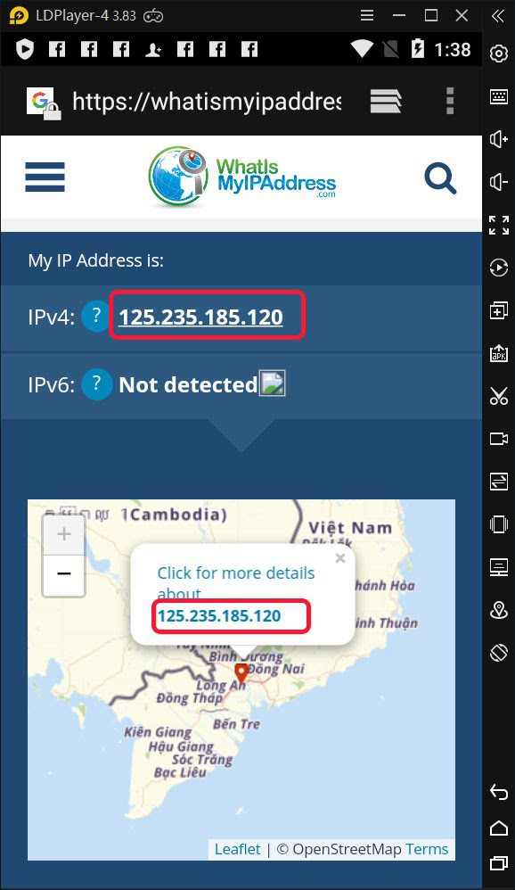 Mục Proxy hostname