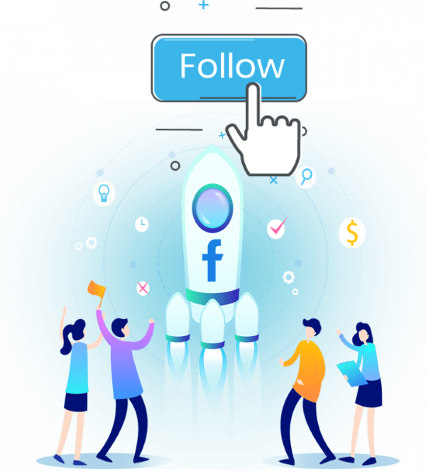 Mua follow Facebook từ những dịch vụ có sẵn